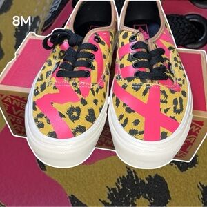 •NEW• ALVA X VANS AUTHENTIC 44 DX 'LEOPARD BROWN'